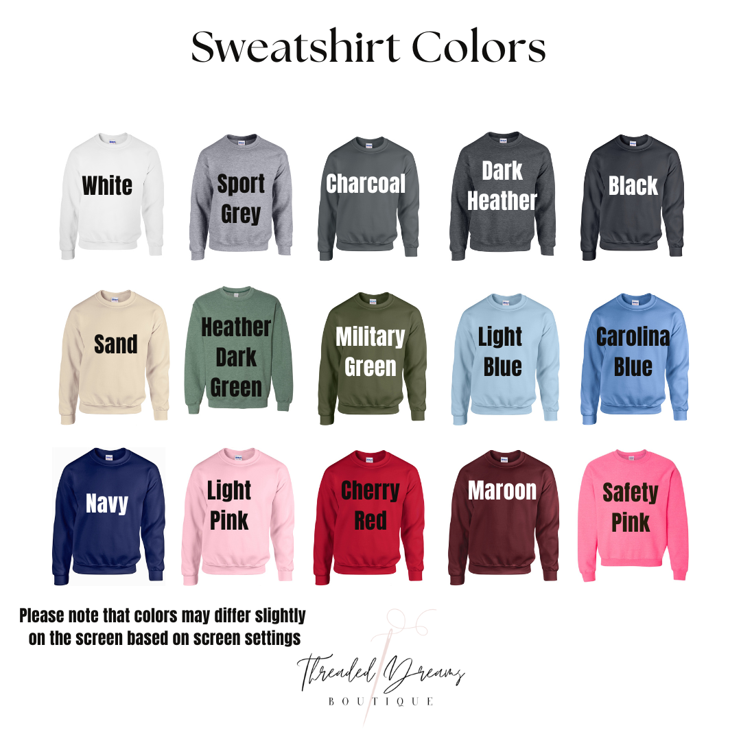 Mrs. + Year Sweatshirt