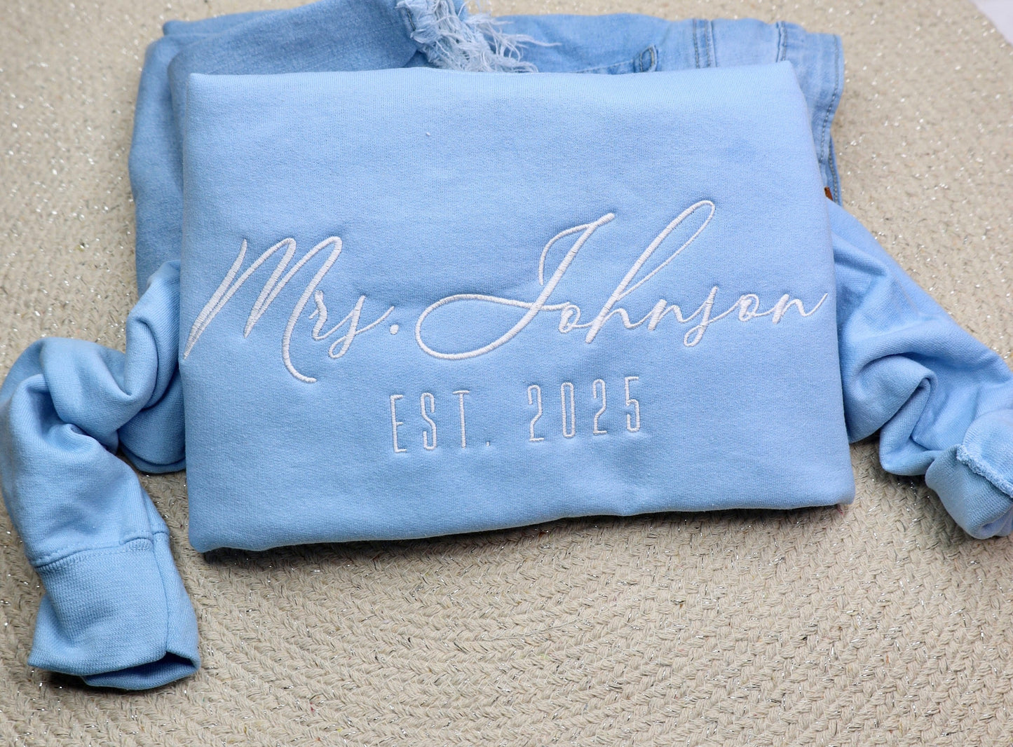 Mrs. + Year Sweatshirt