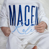 Personalized Baby Jumpsuit & Hat
