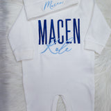 Personalized Baby Jumpsuit & Hat