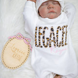 Personalized Baby Jumpsuit & Hat