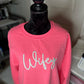 Wifey 3D Puff Sweatshirt