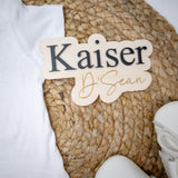 Baby Announcement Sign