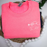 Personalized Registered Nurse Sweatshirt | Gift for Nurse | Comfortable Nursing Apparel | Nurse Appreciation Gift