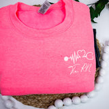 Personalized Registered Nurse Sweatshirt | Gift for Nurse | Comfortable Nursing Apparel | Nurse Appreciation Gift