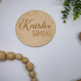 Baby Announcement Sign